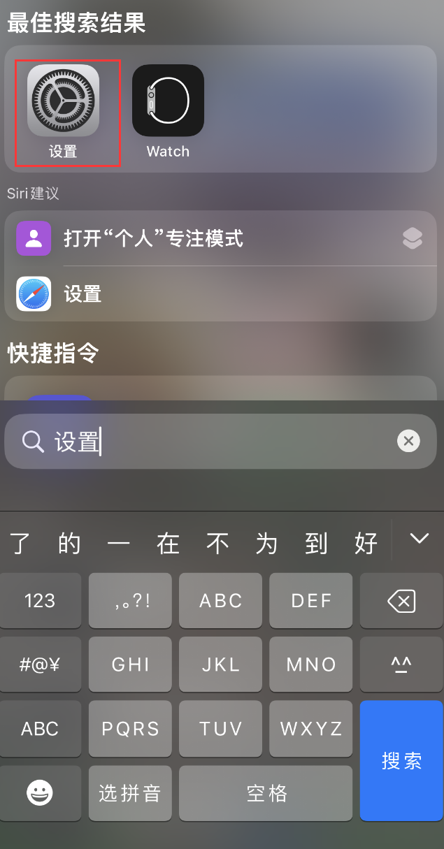 芮城苹果手机维修分享：iPhone 找不到“设置”或“App Store”怎么办？ 