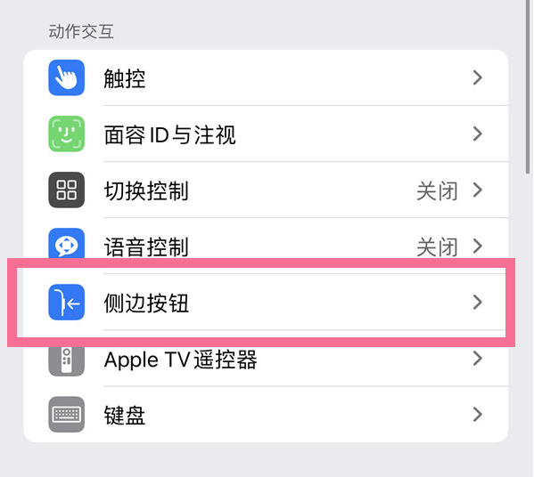 芮城苹果14维修店分享iPhone14 Plus侧键双击下载功能关闭方法 