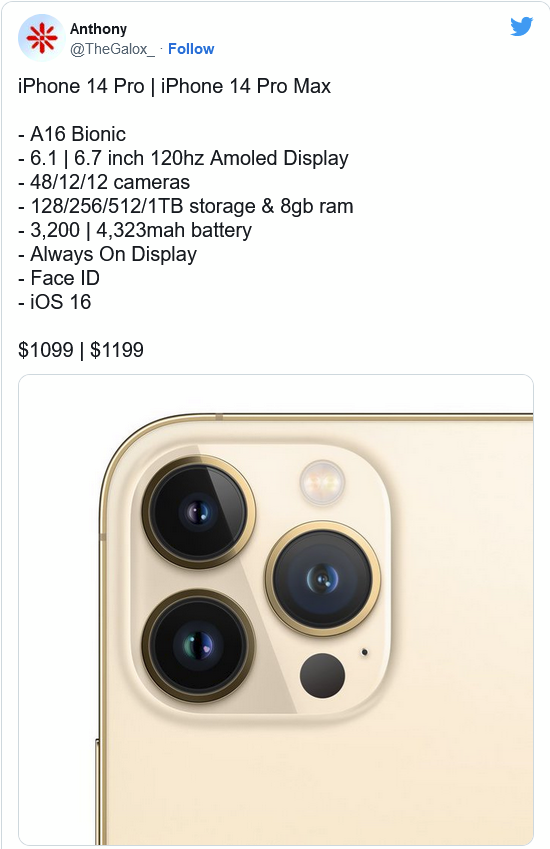 芮城苹果14维修分享iPhone 14全系涨价 