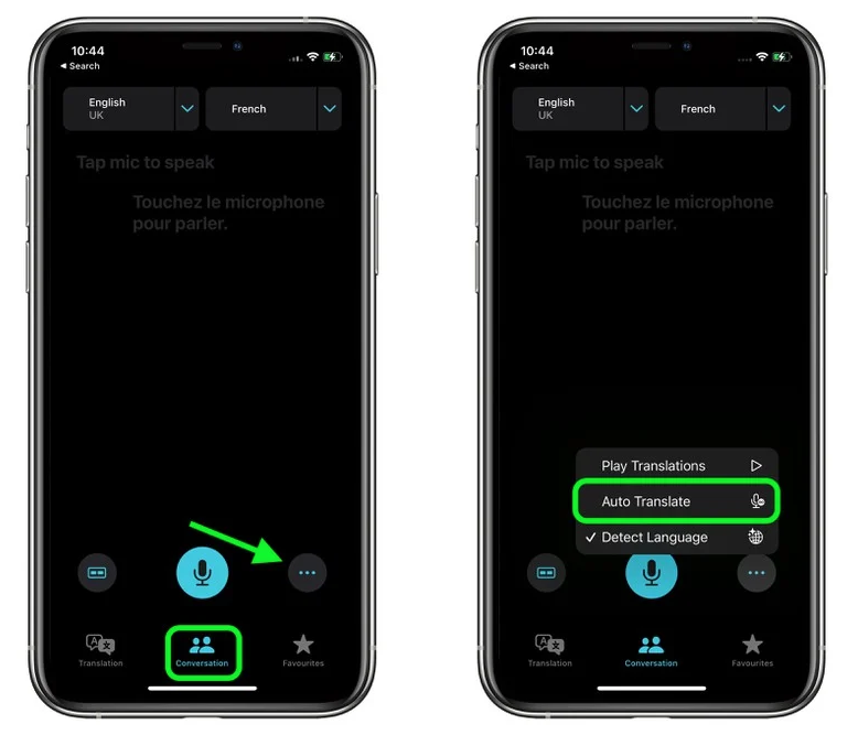 芮城苹果手机维修分享iOS 15 “翻译” App 新改进 