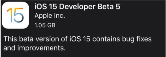芮城苹果手机维修分享如何升级到iOS15.0 beta5 
